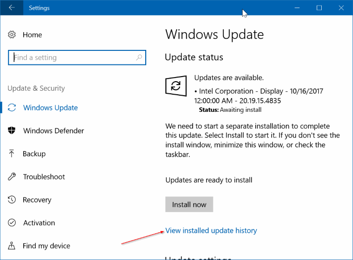 Show Installed Drivers Windows 10